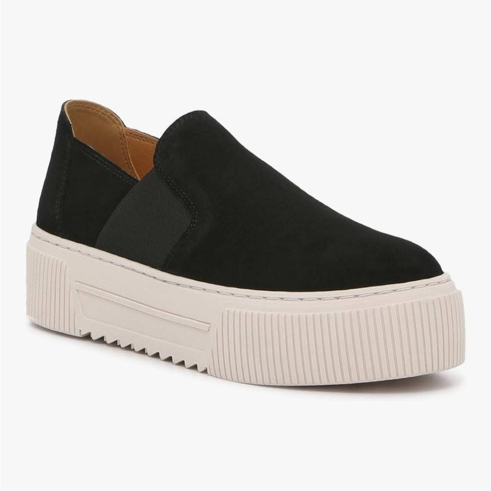 Crown Vintage Black Platform Loafers
